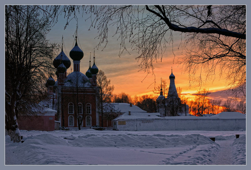 Зимний вечер в Переславле