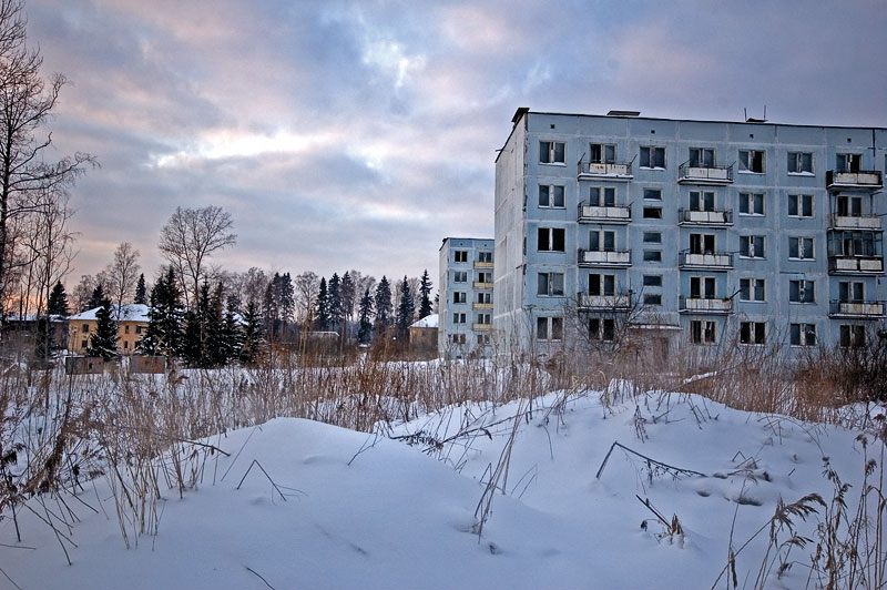 Заброшенный городок в Московской области