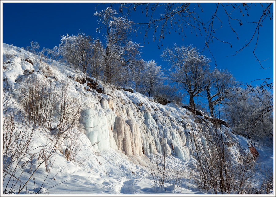 Ледяной водопад