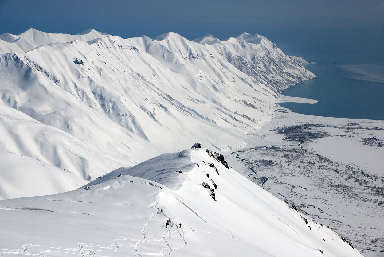 Freeride c вулкана