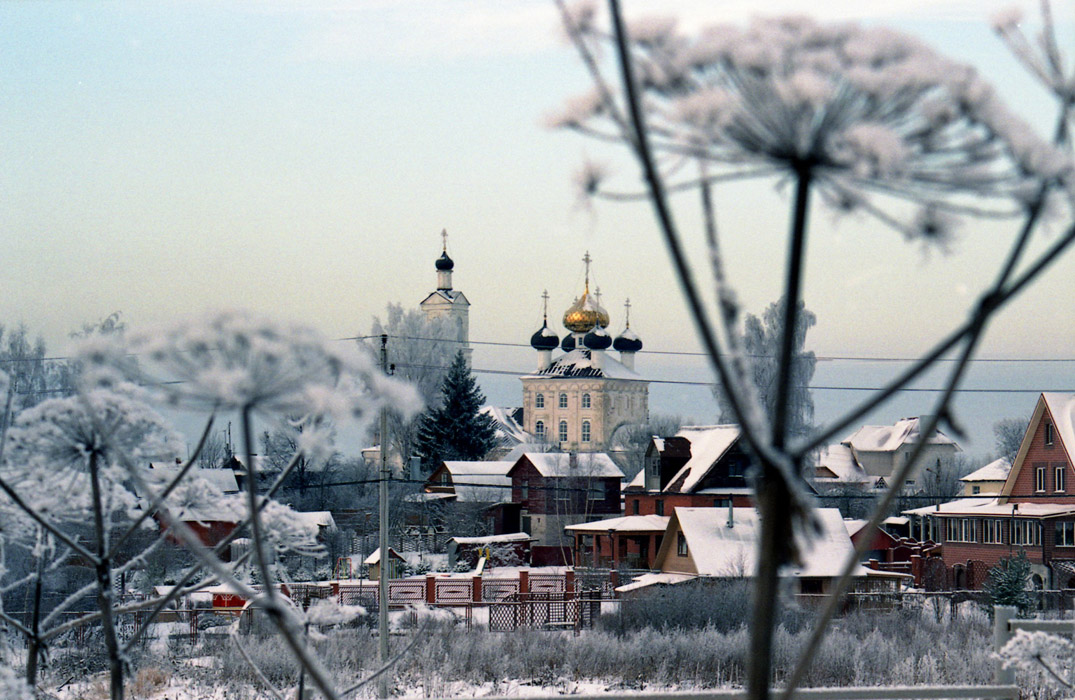 Зима по-русски.