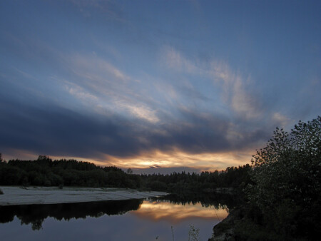 Вечерний этюд.