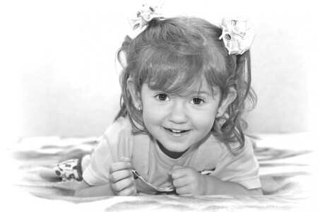 Прекрассный ребёнок.