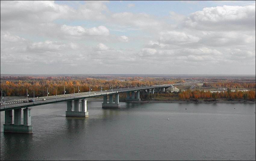 Мост в осень