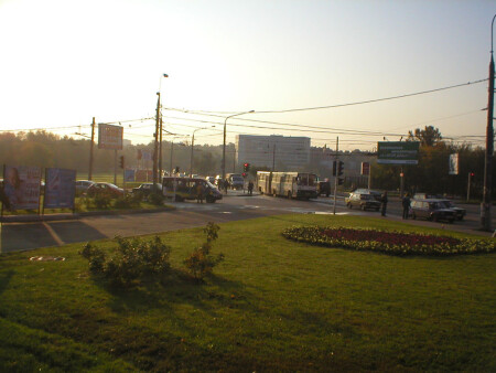 Городское утро