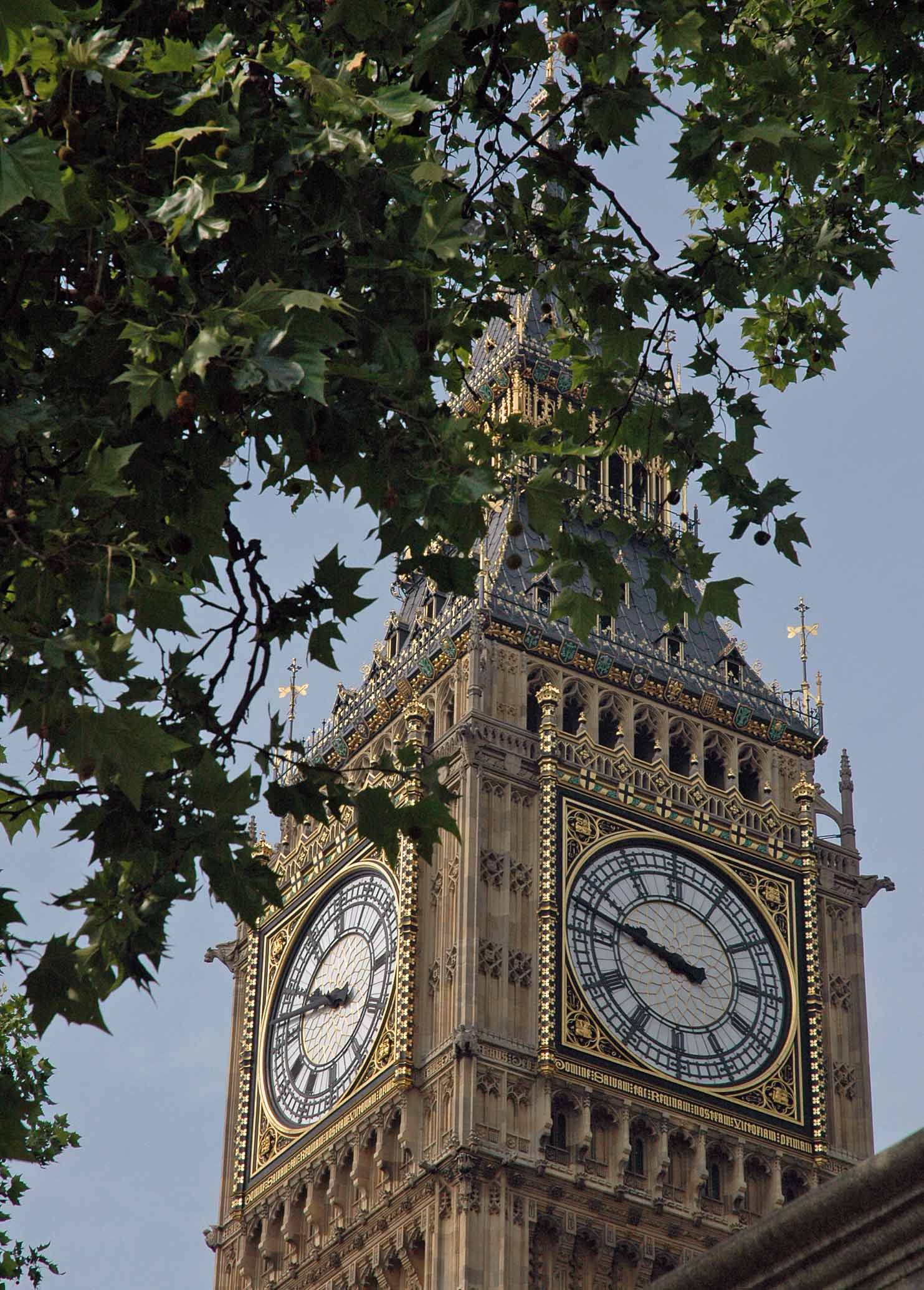 Другой вид на Big Ben 