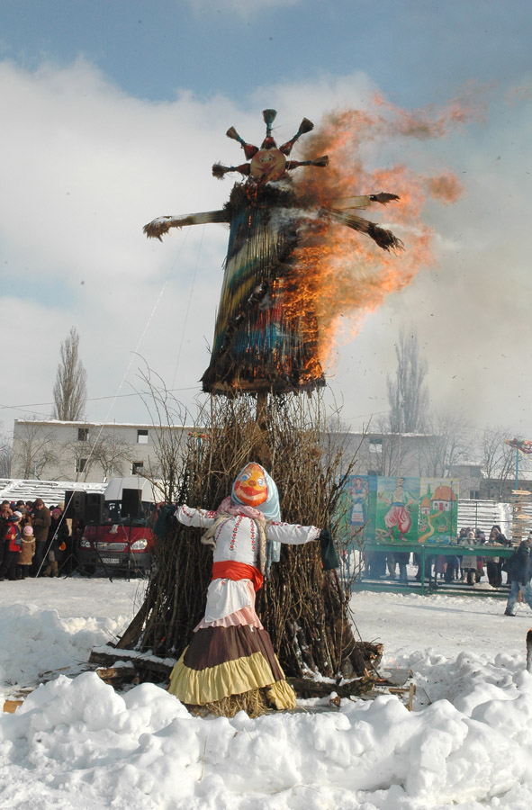 Масленица.Сосжение Дидуха.