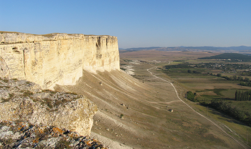 Белая скала, Крым