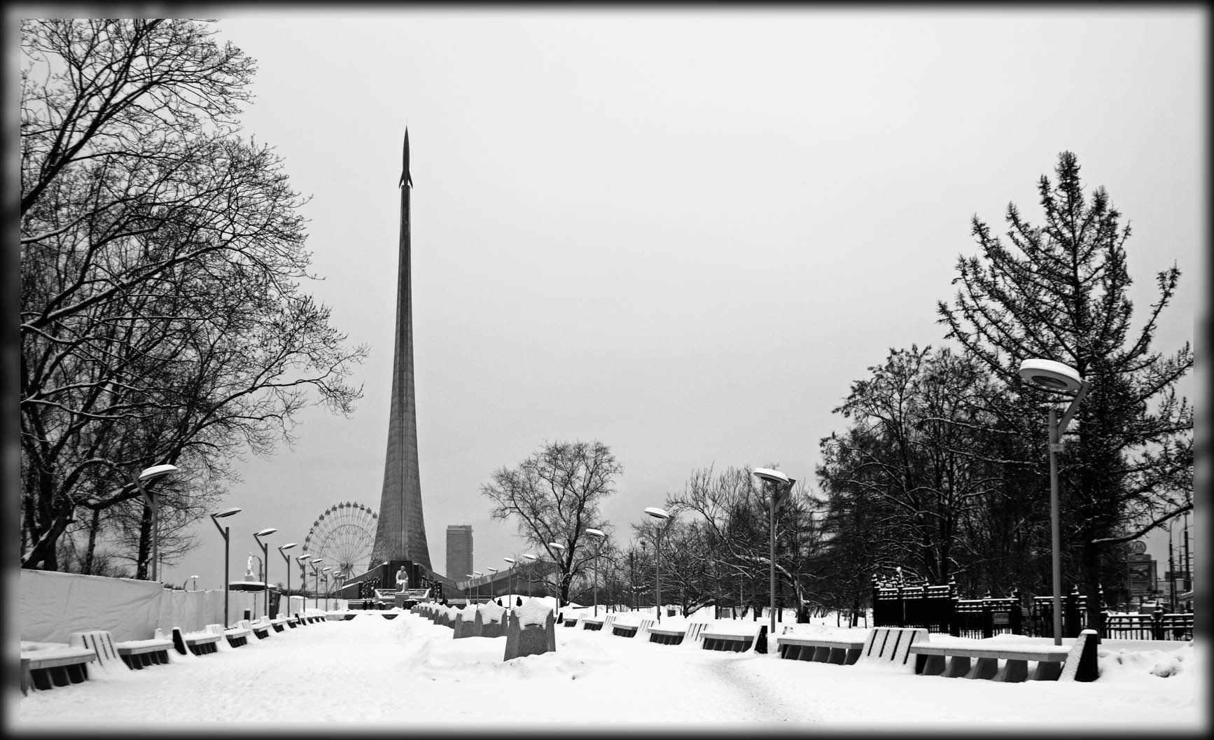 Пасмурное ВДНХ