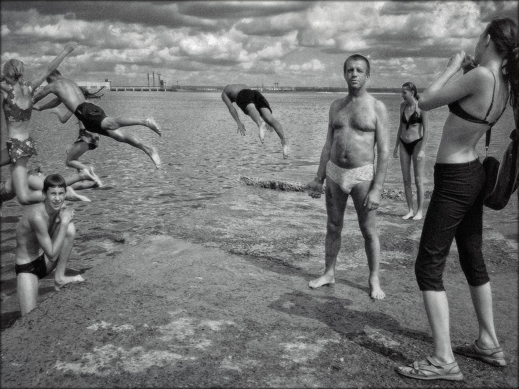 Фотография про то, как мы с Надей Городецкой снимали ныряльщ