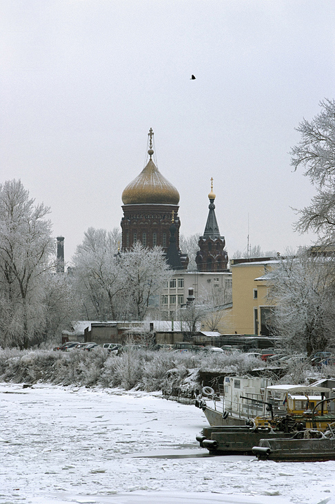 По дороге в порт