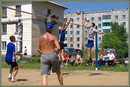 Волейбол районного масштаба