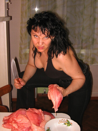 Жена. (Иногда я сам её боюсь)