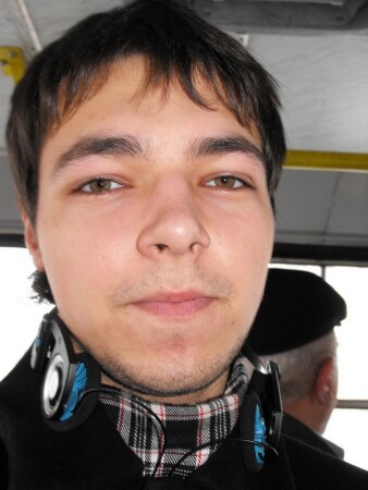 человек с плеером 