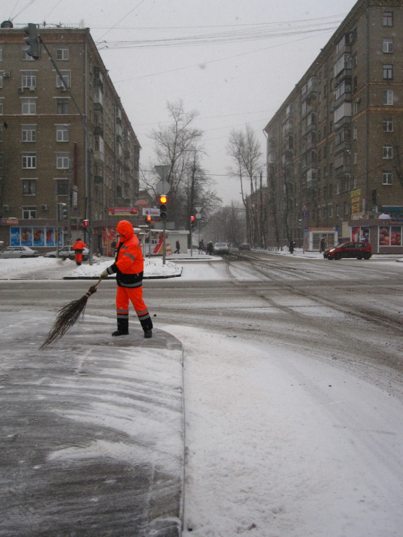 После снегопада