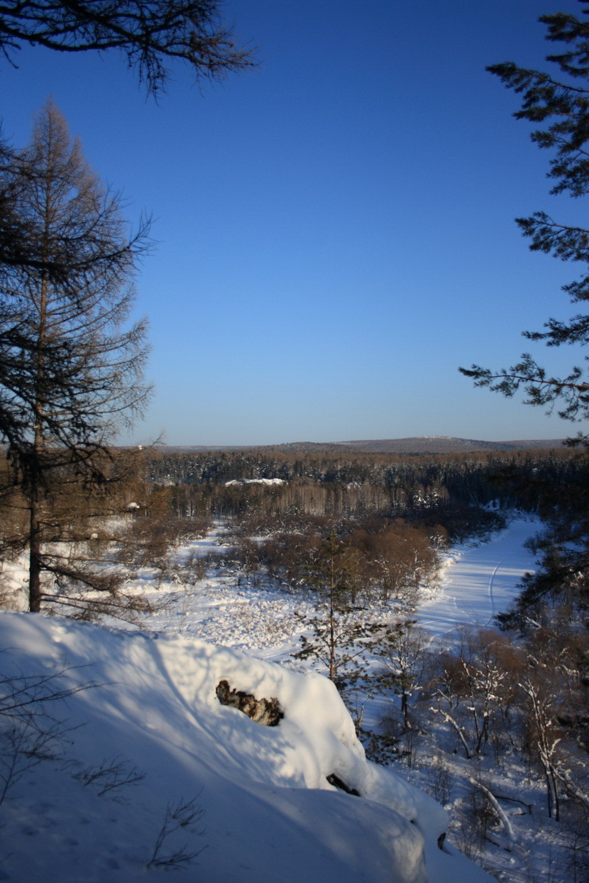 снежная даль