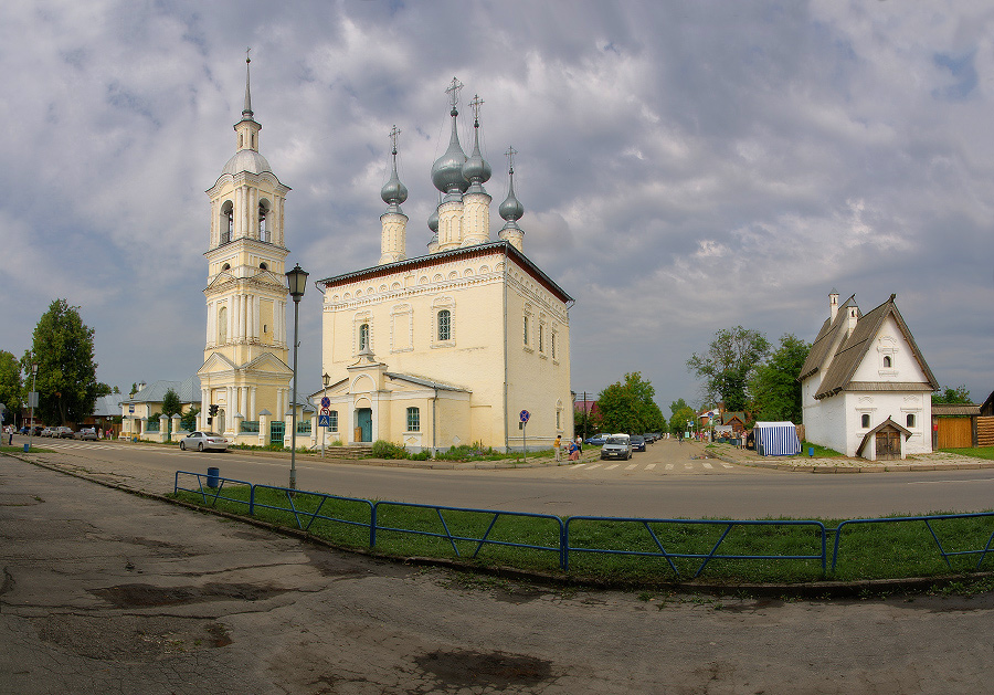 В центре города