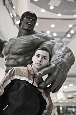 гигант и малыш