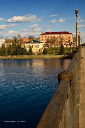 Великие Луки... В лучах закатного солнца