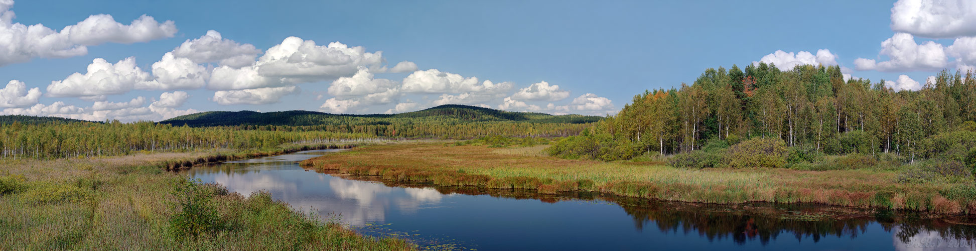 Просторы Среднего Урала (панорама)