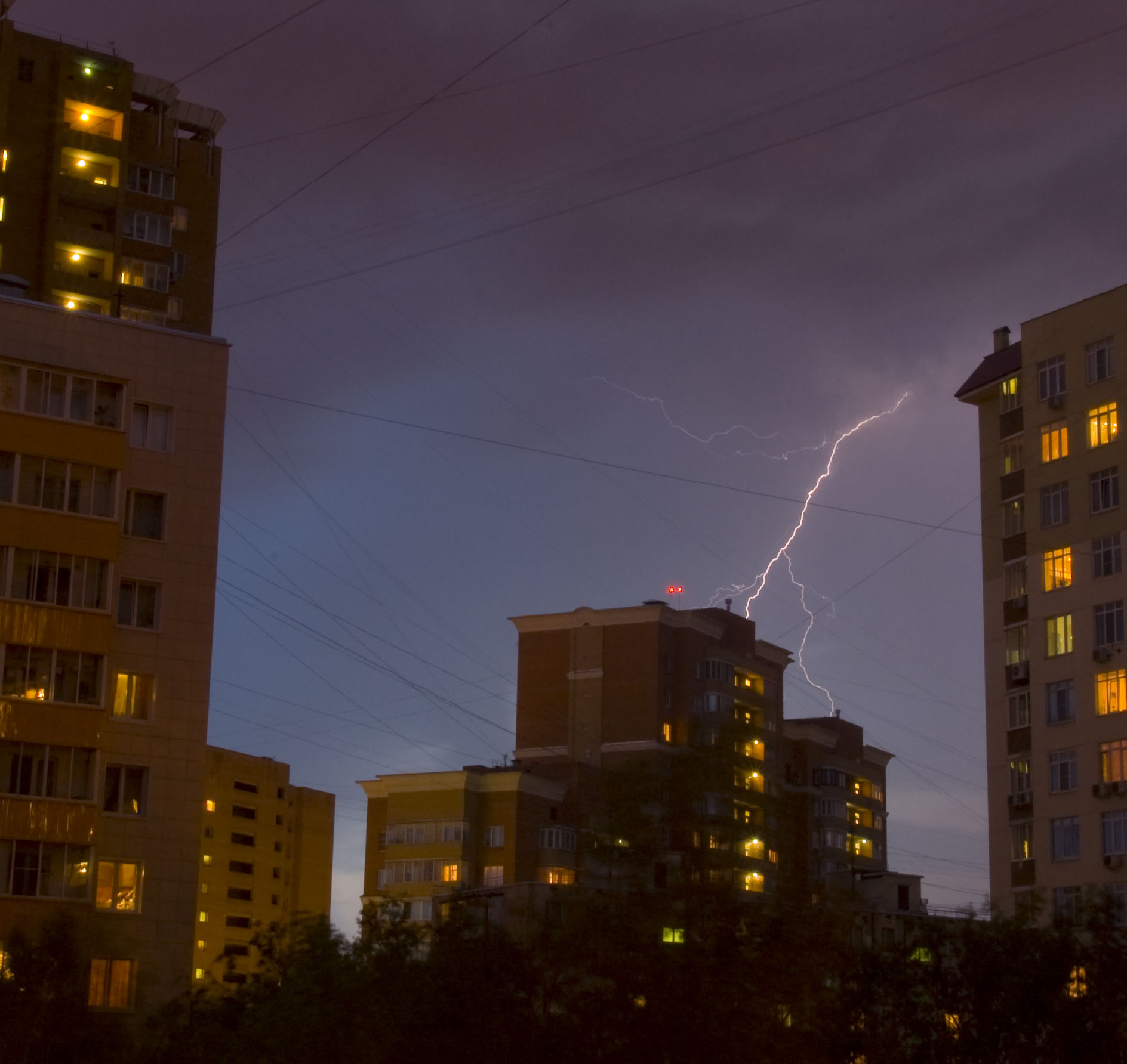 Гроза в начале мая