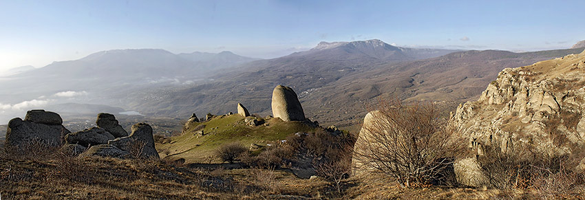 Крым. Панорама Демерджи 