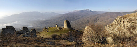 Крым. Панорама Демерджи