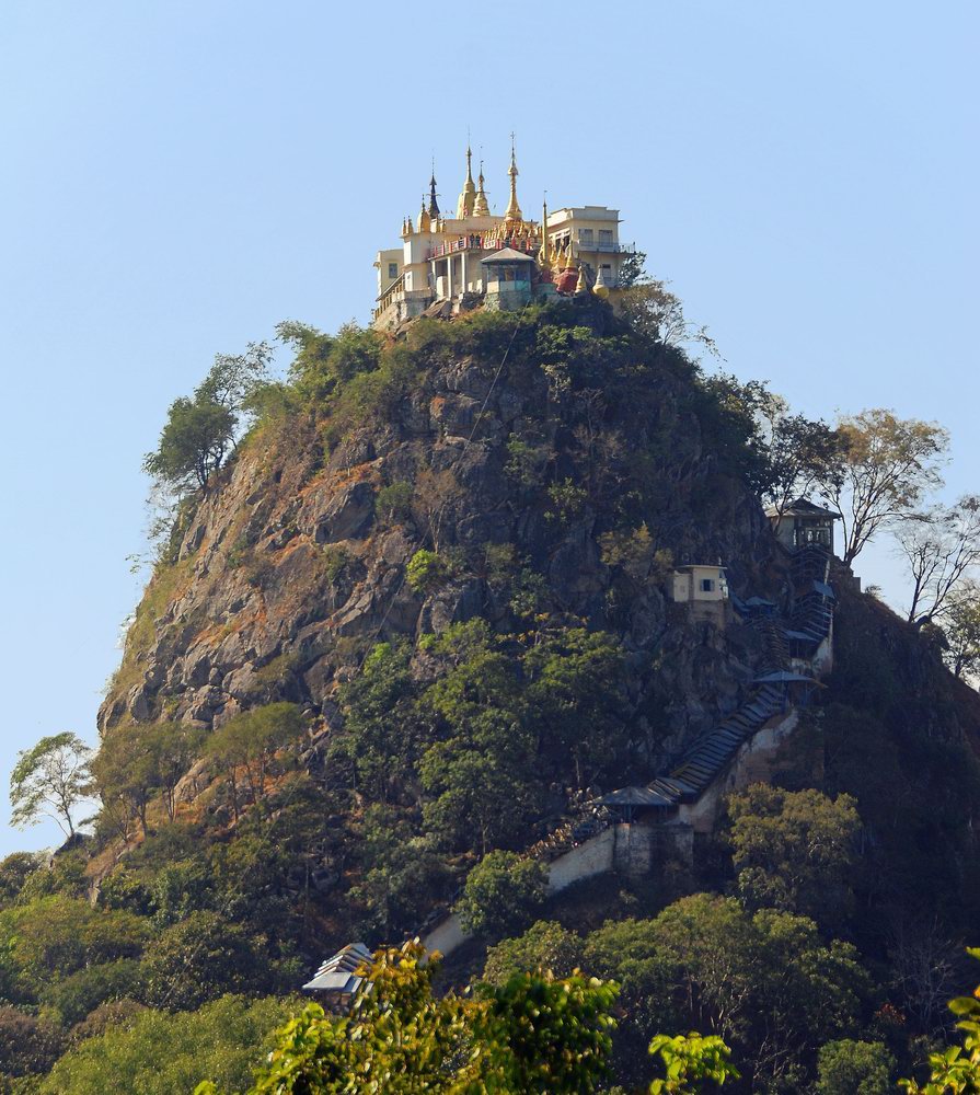 Mount Popa.