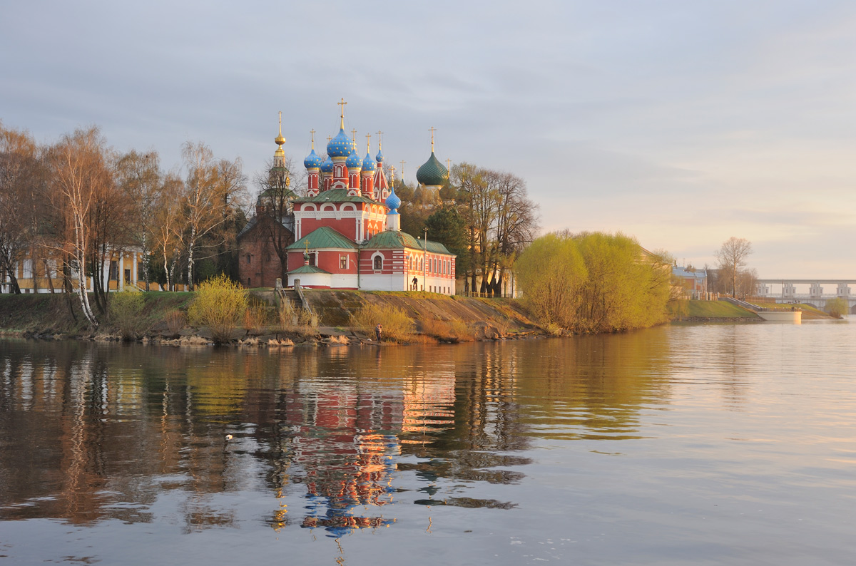 Весна на Волге. Углич