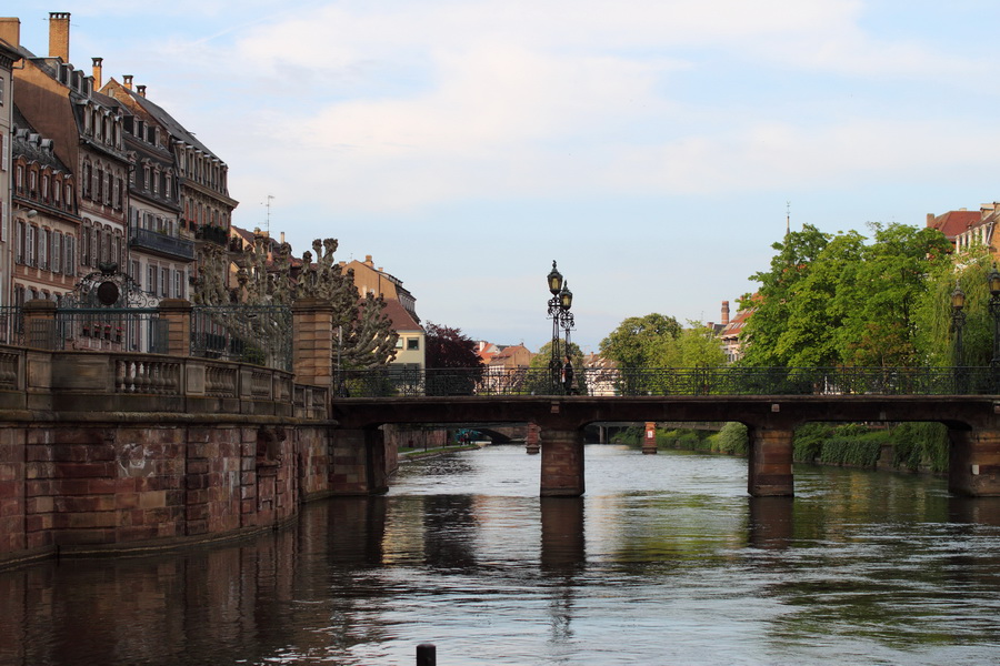 Strasbourg`s bridge