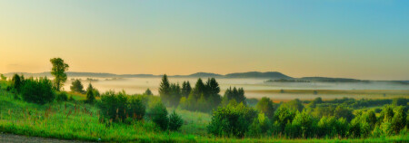 Рассвет в средней полосе