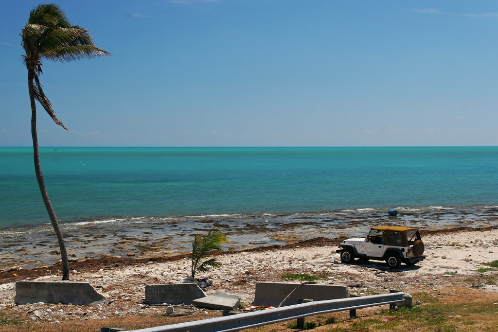 Одинокий турист. Keywest, Florida