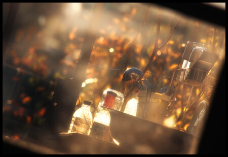 Дачный этюд. &amp;quot;Ленивое утро на даче, сквозь мутное стекл