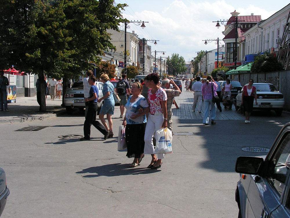 Пешеходная улица Симферополя.