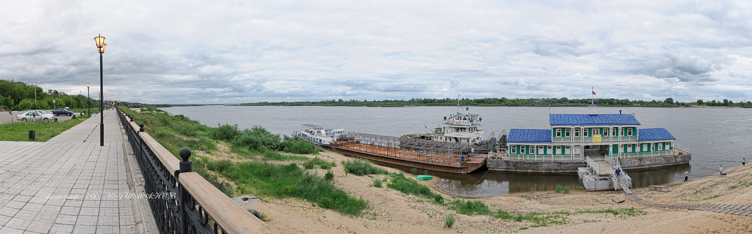 МУРОМ.ВИД С НАБЕРЕЖНОЙ НА реку ОКУ