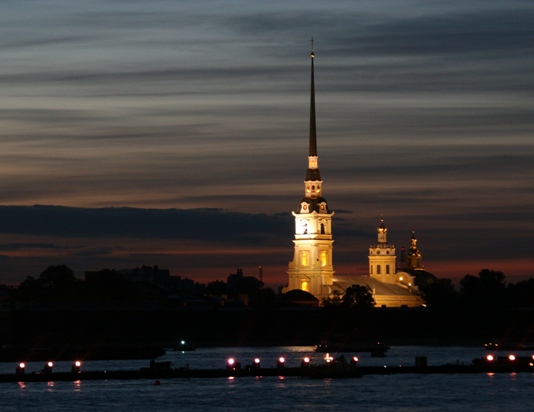 Белая ночь. Петропавловка