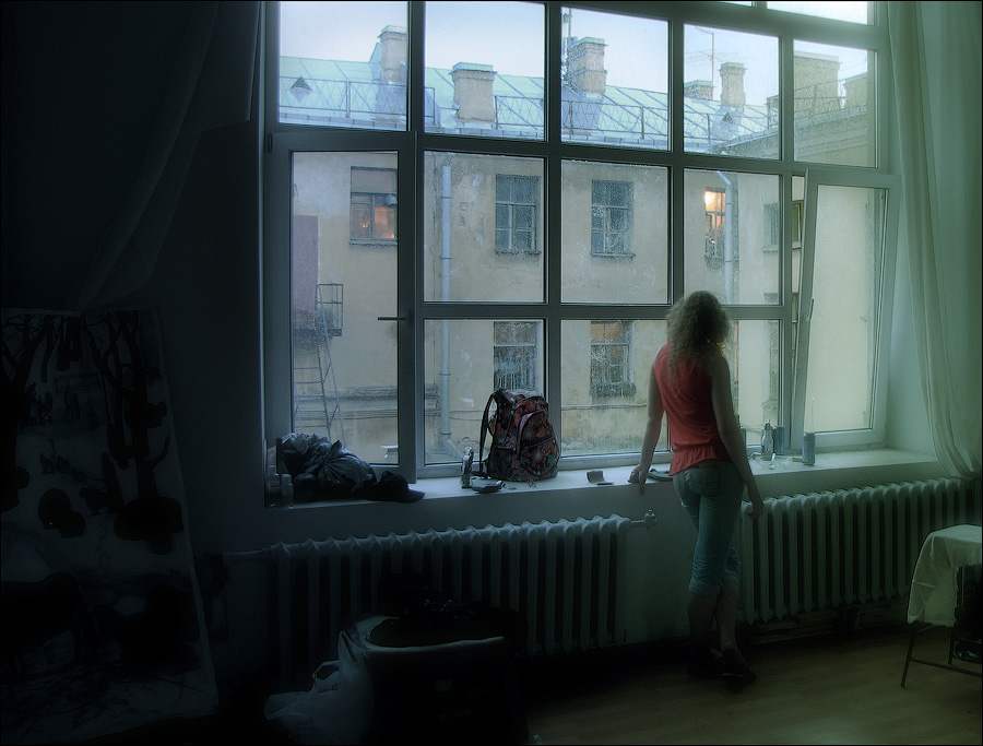 В мастерской