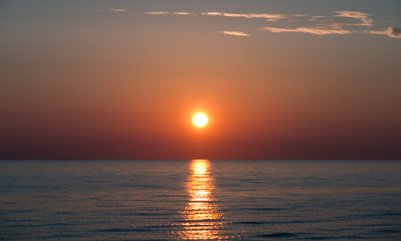 Попращались с солнцем