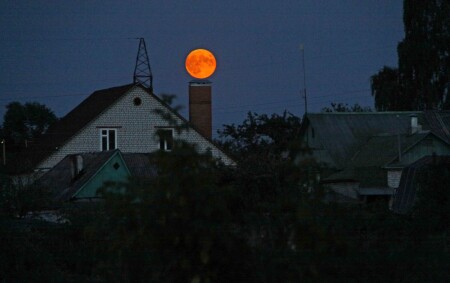 луна