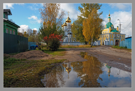 После дождя в октябре