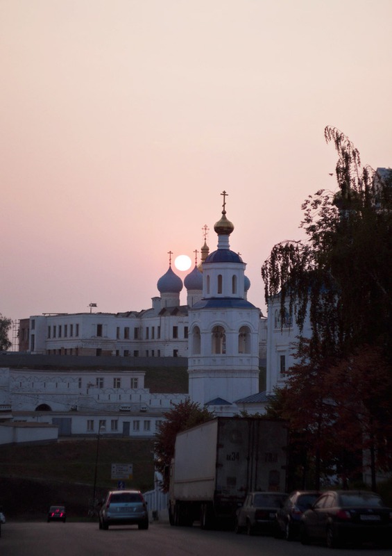 кремль на закате