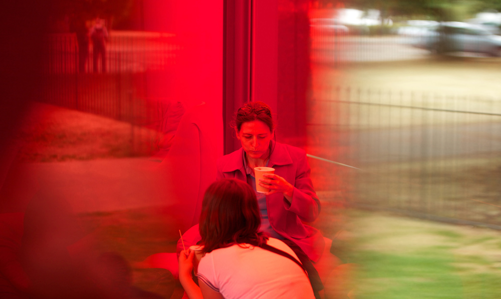 Red Summer in Kensington gardens