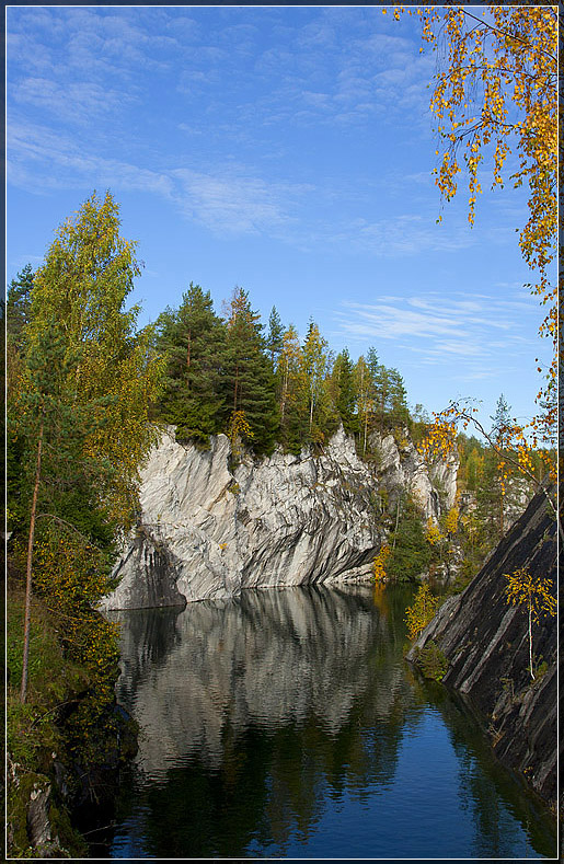 Рускеала, мраморный карьер