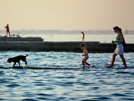 прогулка по воде