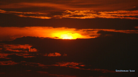 Зловещий закат