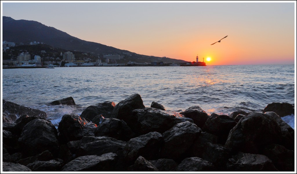 Sunrise in Yalta