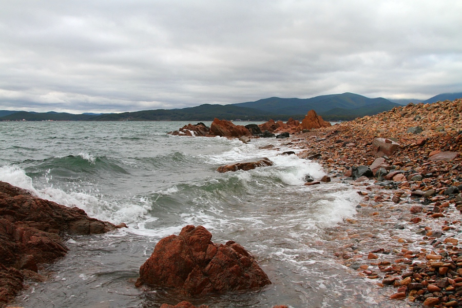 Японское море в октябре