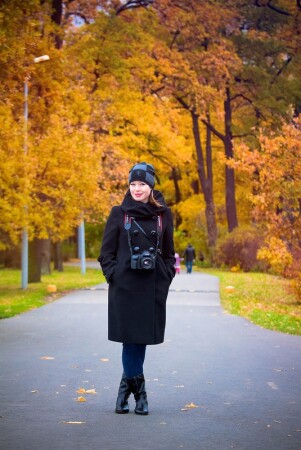 Осенняя фотографиня)