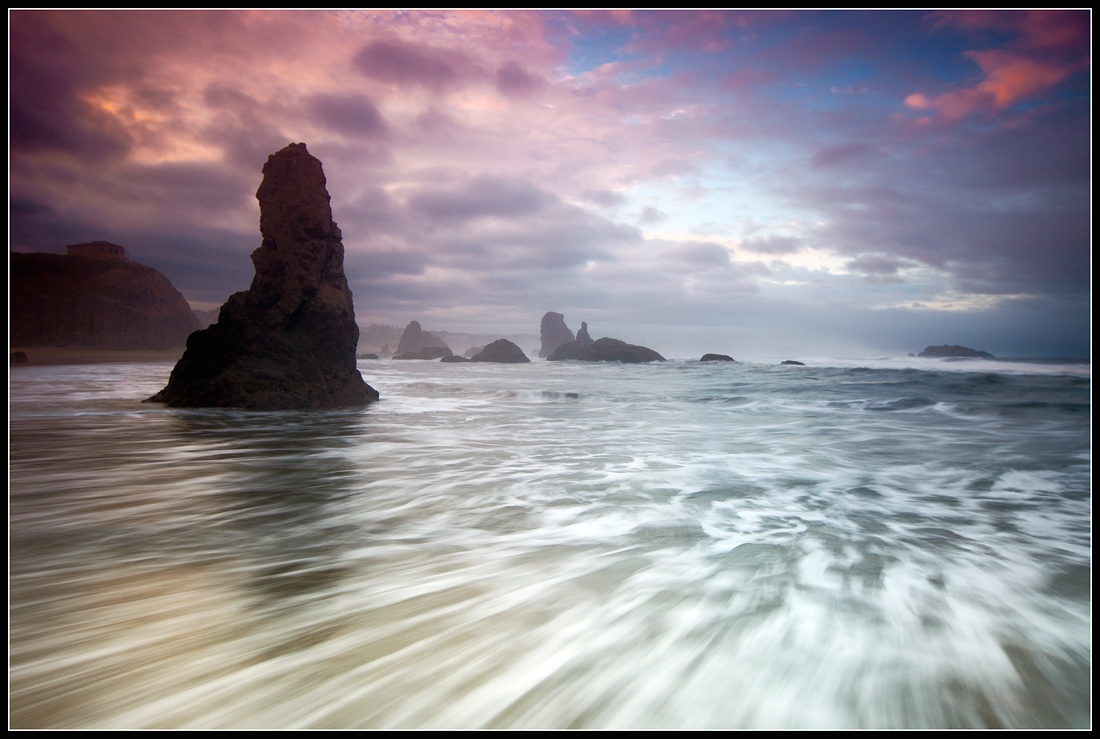 Sunset @ Bandon beach.