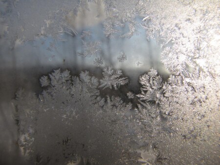 Морозные узоры!